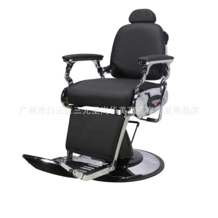 油头大椅可放倒躺下刮脸时尚剪理发椅子发廊DY03油头椅男士美发椅