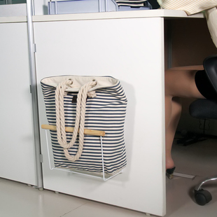 办公室门后包包置物架收纳神器壁挂放包包架子书包衣柜衣橱挂包架