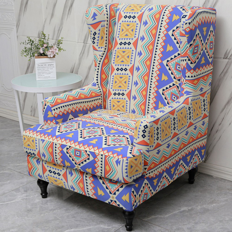 单人沙发套罩全包万能套垫巾盖布高靠背波西米亚小美式座凳老虎椅