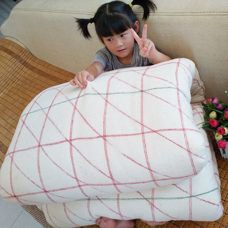 新疆手工棉被 纯棉春秋冬垫被学生单人棉絮薄被芯床 棉花被,床上用品,棉花被,淘宝优惠券,粉丝福利购,淘宝优惠卷
