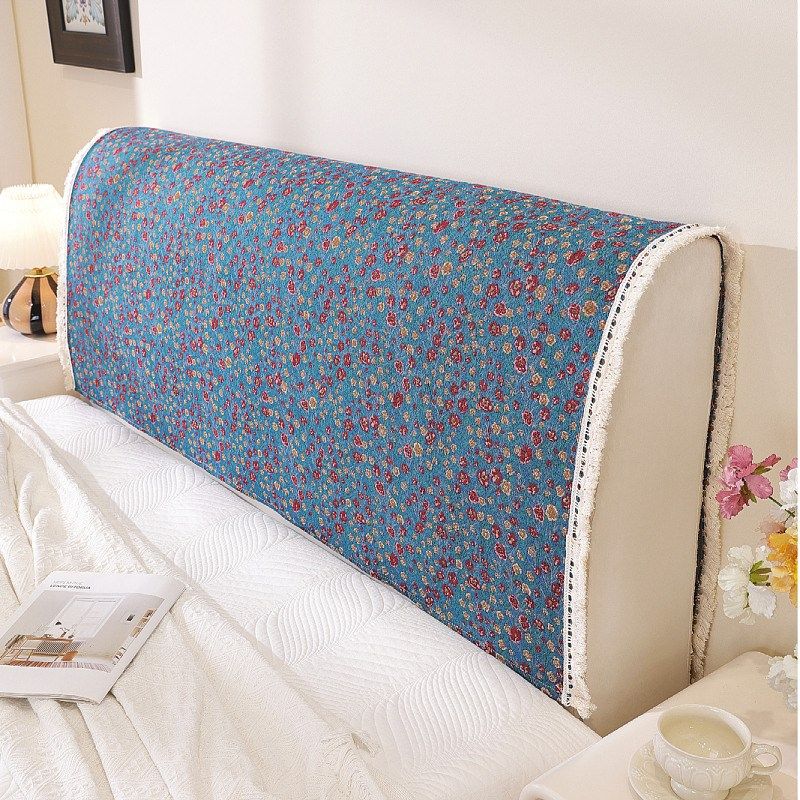 2025新款美式床头罩床头盖巾遮丑神器床头靠背软包套防尘盖布布艺,居家布艺,床头罩,淘宝优惠券,粉丝福利购,淘宝优惠卷