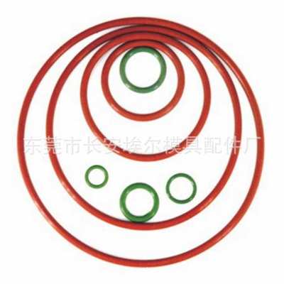 meusburger密封圈 氟胶圈 E2130/3X1.5 E21311 红色胶圈 绿色胶圈