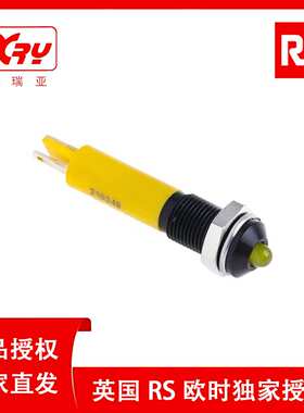 欧时电子RS PRO 黄色LED面板指示灯 210-349  6mm工业 信号灯