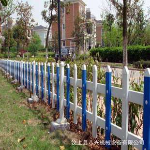 绿化带PVC草坪护栏社区围栏园林防护围栏花池草坪栅栏草坪护栏
