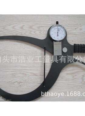 带表外卡规0-80x170200240圆弧轮毂卡规测量管壁厚板厚