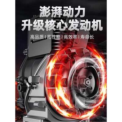 汽油微耕机多功能农用旋耕机耕犁地翻土松土耕田农耕开沟小型家用