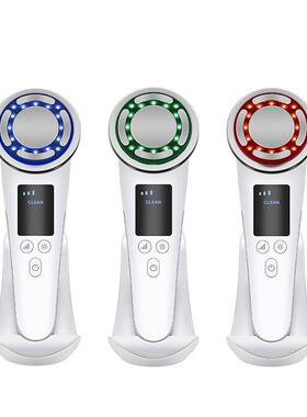 振动脸部按摩仪ems微电流提拉彩光嫩肤导入仪家用紧肤美肤