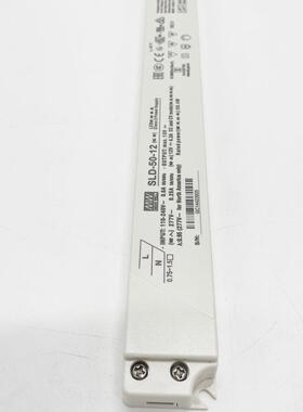 明纬电源SLD-50-12/24/56V恒流恒压50W超薄长条LED线形灯带变压器
