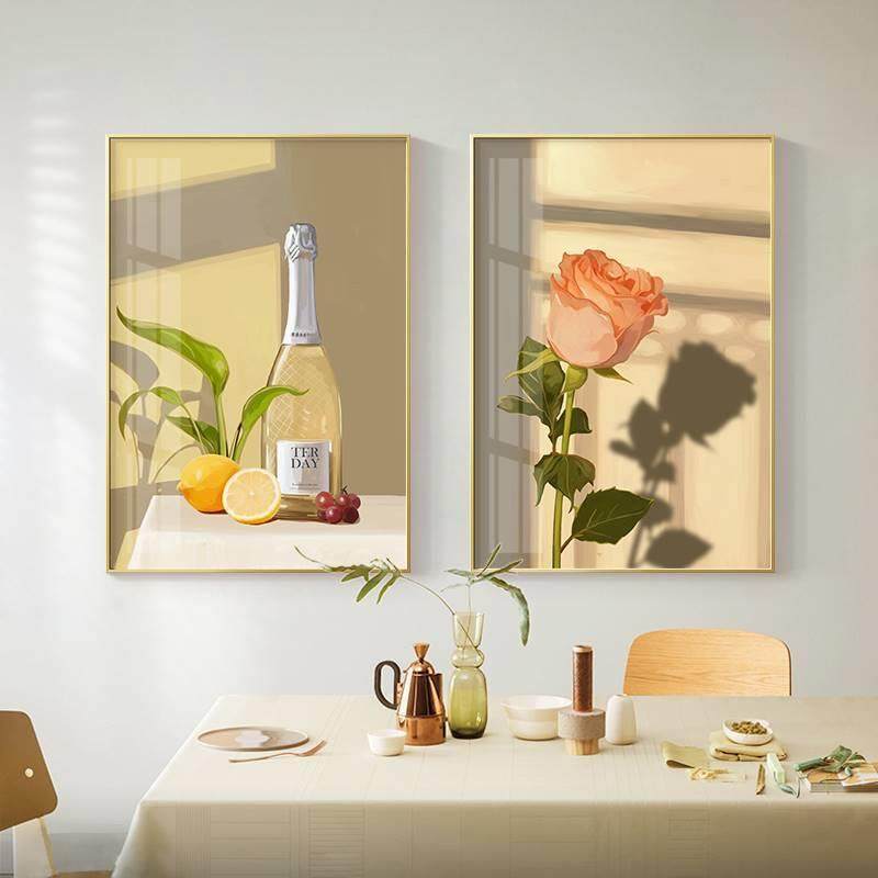 北欧风餐厅装饰画玫瑰香槟水果温馨现代清新饭厅餐桌组合墙面挂画,玩具/童车/益智/积木/模型,毛绒/玩偶/公仔/布艺类玩具,淘宝优惠券,粉丝福利购,淘宝优惠卷