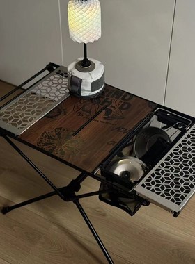 TIO定制露营IGT桌网兜网纱折叠1单元沥水篮PVC韩国同款材质