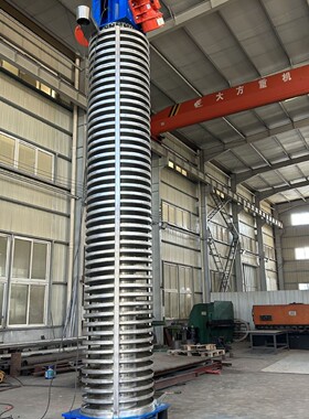 晟图SDCF型风冷振动提升机 垂直螺旋输送设备 连续不间断稳定输送