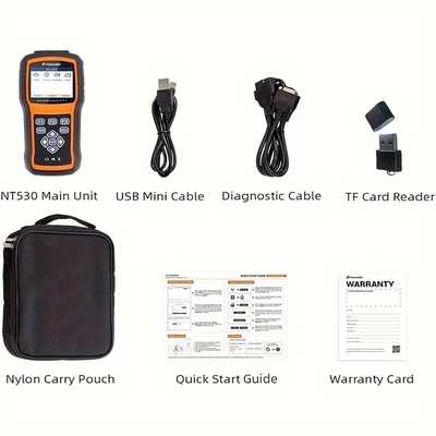 FOXWELL NT530汽车全系统诊断工具 大众 奔驰  宝马诊断仪OBD检测