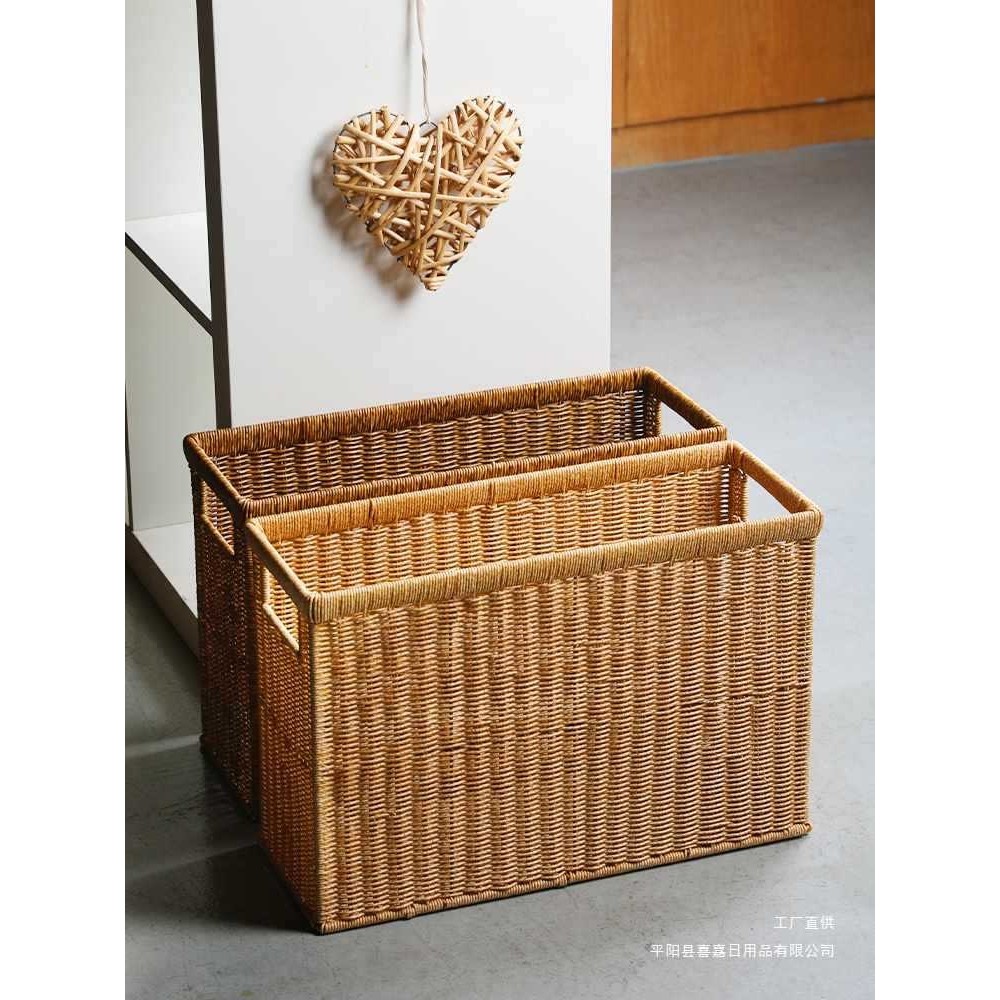 塑料藤编客厅茶几边角置物筐健身房瑜伽垫运动器材收纳篮大号,模玩/动漫/周边/娃圈三坑/桌游,模型制作工具/辅料耗材,淘宝优惠券,粉丝福利购,淘宝优惠卷