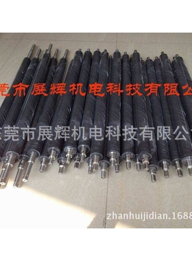 销售PCB工厂磨板机配件：黑色NBR包胶辘43*660 配UCE-446轴套