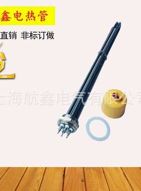 DN40DN50锅炉电加热管水箱加热棒220V380V不锈钢加热器即热式