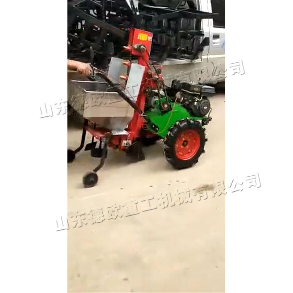 大棚土豆种植设备农用芋头土豆播种机小型手推式马铃薯种植机