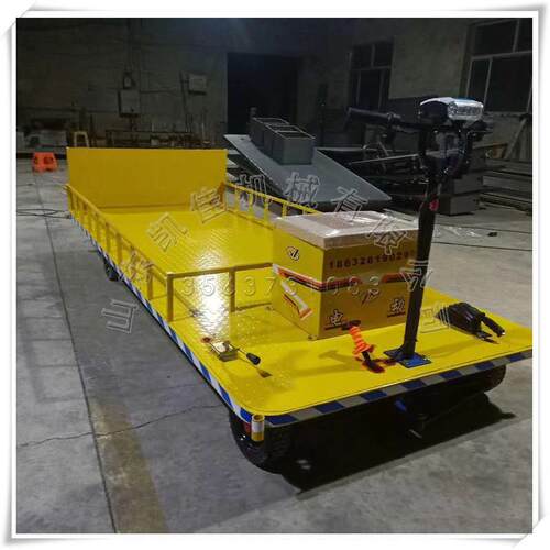 电动托运车 电动工具车 四轮电动搬运车座驾式电动前进后退车