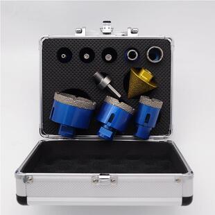 M14钎焊开孔器50mm倒角器套装金刚石石材瓷砖打孔角磨机钻头跨境