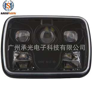5x7寸方型led大灯适用吉普牧马人led方灯卡车货车改装大灯