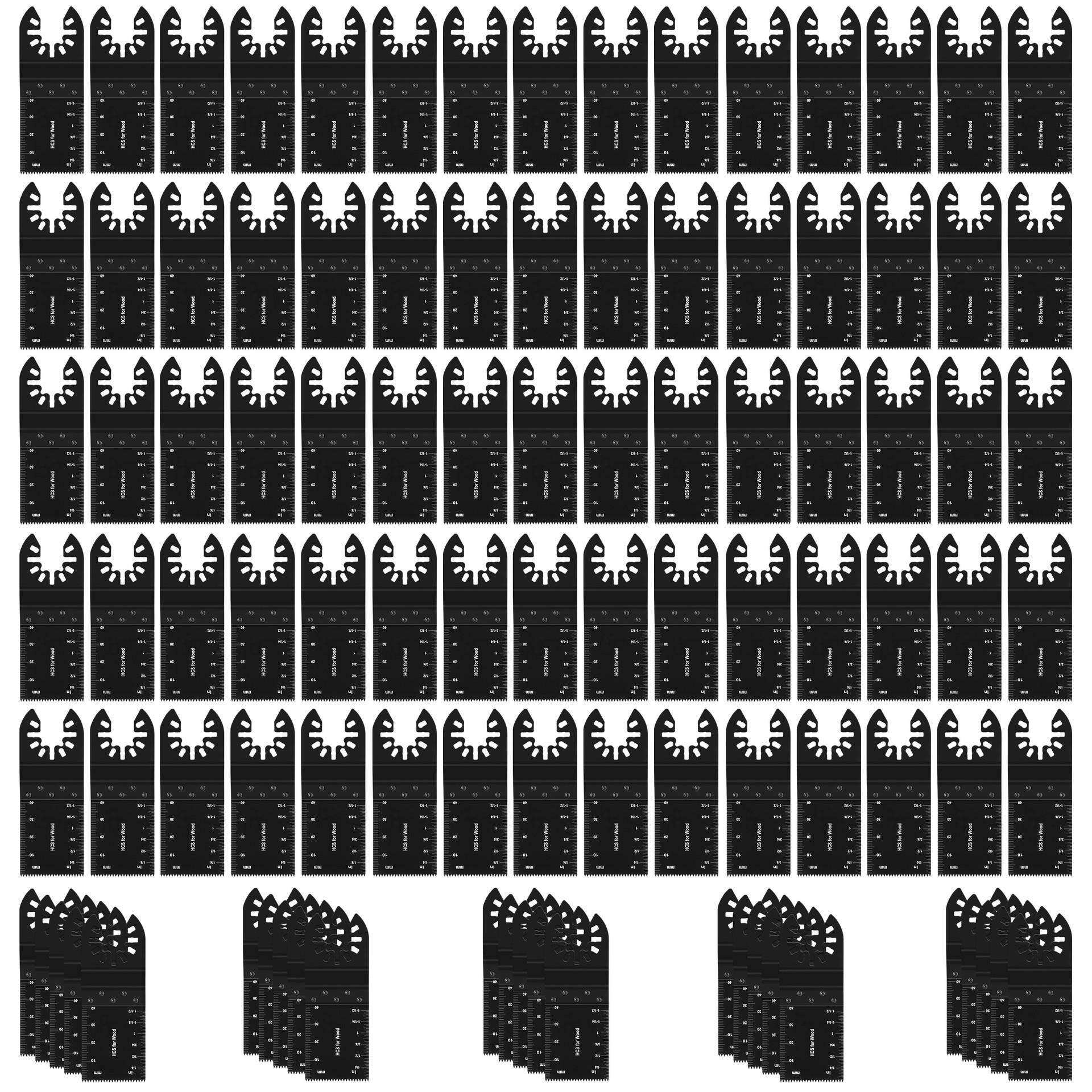 亚马逊热销34mm万用宝锯片100片套装木工工具配件厂家