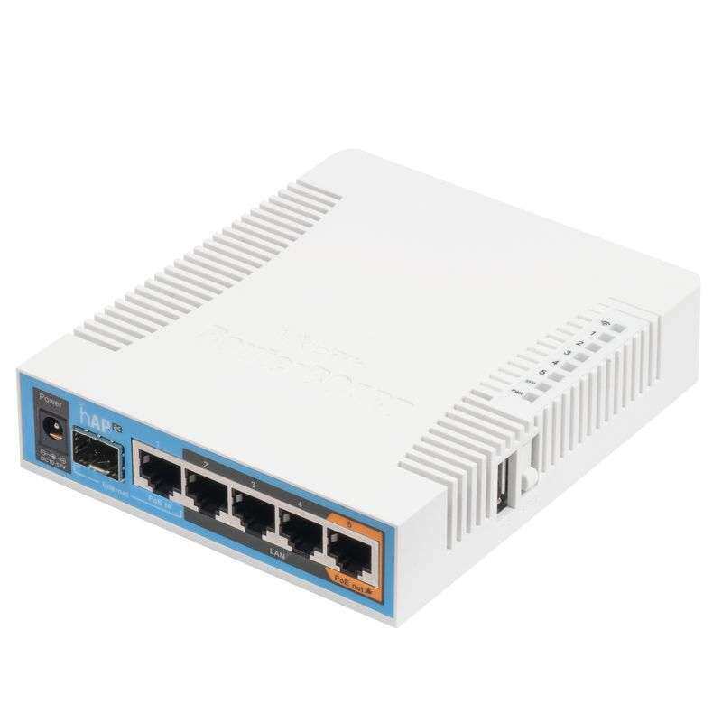 MikroTik RB962UiGS-5HacT2HnT(hAP ac)千兆多业务宽带路由器
