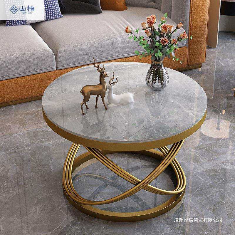 轻奢现代小户型茶几客厅圆形茶桌沙发边几新款意式岩板茶几,模玩/动漫/周边/娃圈三坑/桌游,模型制作工具/辅料耗材,淘宝优惠券,粉丝福利购,淘宝优惠卷