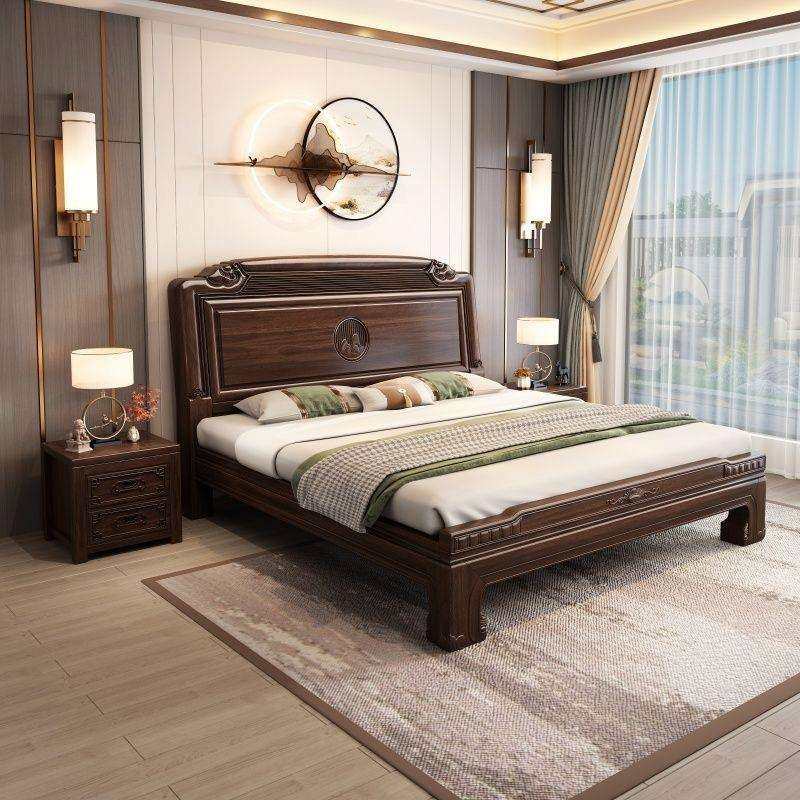 南美紫檀实木床1.5米仿古雕花新中式卧室古典榫卯结构1.8米实木床,模玩/动漫/周边/娃圈三坑/桌游,模型制作工具/辅料耗材,淘宝优惠券,粉丝福利购,淘宝优惠卷