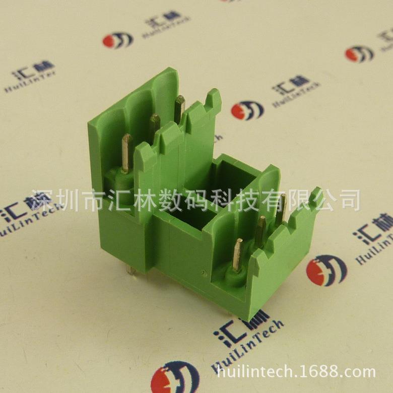深圳汇林WF85P-5.08mm开口式双排直插PCB板-插拔式端子座
