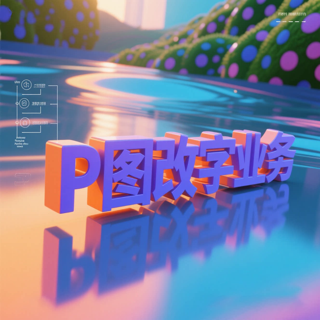 专业P图去水印无痕精修修图