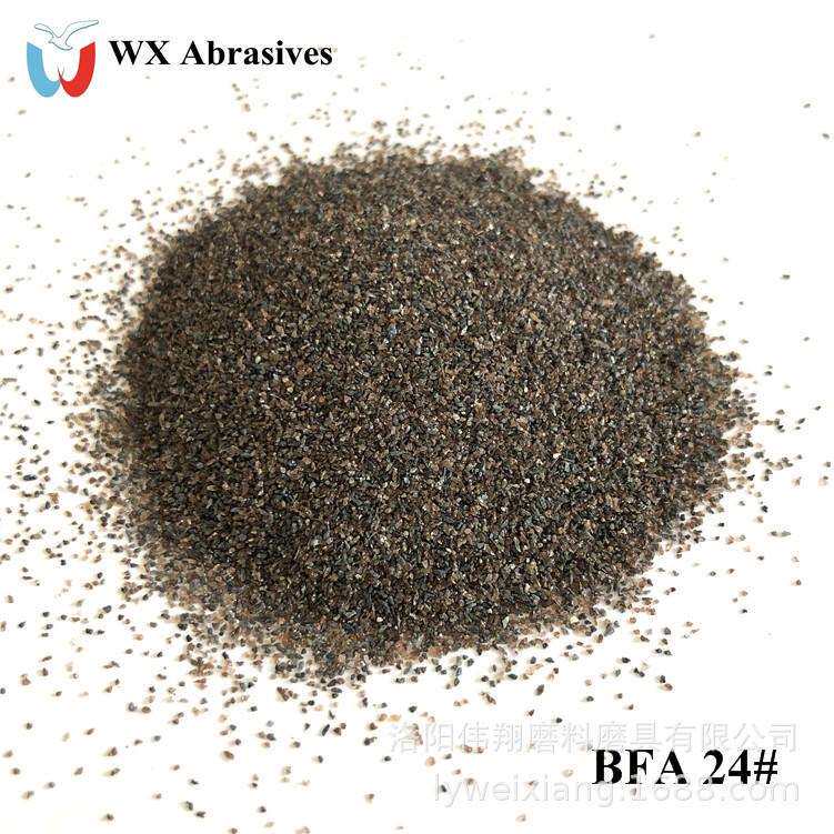 湖北一级棕刚玉F30目 树脂磨具 喷砂抛光除锈用金刚砂磨料