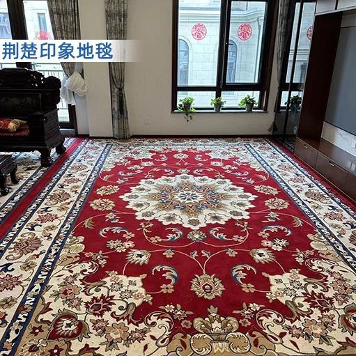 家居防滑地毯满铺家具地毯办公室商用加厚静音地垫新中式客厅地毯