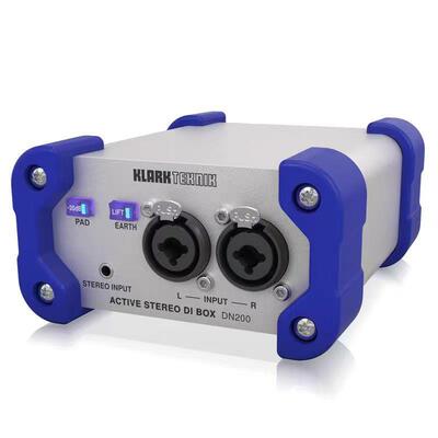 KLARK TEKNIK DN100 DN200有源DI盒专业前级效果器舞台乐器立体声