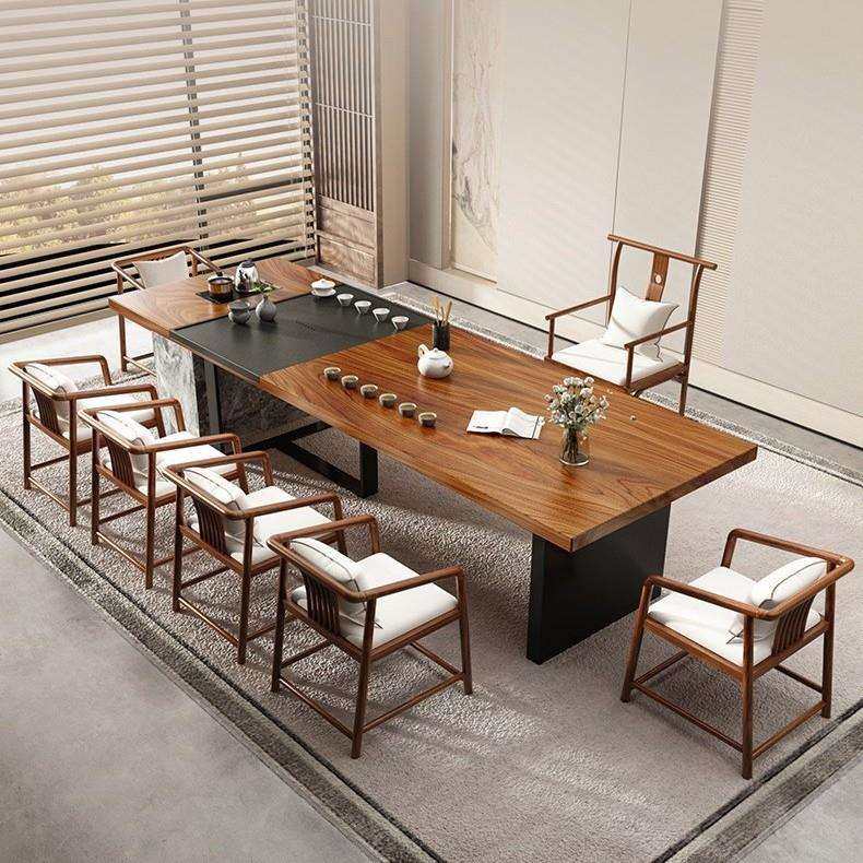 南美胡桃木大板茶桌椅组合新中式原木茶台办公室抽屉客厅泡茶桌子,玩具/童车/益智/积木/模型,毛绒/玩偶/公仔/布艺类玩具,淘宝优惠券,粉丝福利购,淘宝优惠卷