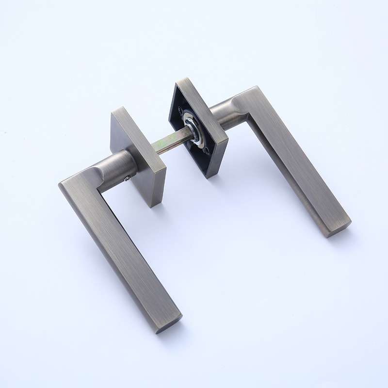 锌合金静音吸磁分体室内门锁 现代简约分体锁家用房门卧室门锁