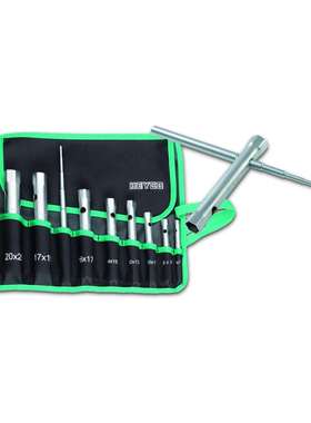 德国HEYCO896-9-M双头管型套筒扳手组合9件套51648A