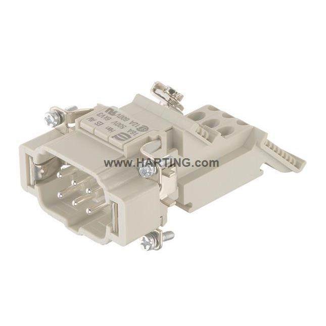 HARTING浩亭09330064629笼式弹片接线6触点6P+E极左侧版本,模玩/动漫/周边/娃圈三坑/桌游,模型制作工具/辅料耗材,淘宝优惠券,粉丝福利购,淘宝优惠卷