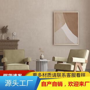 北欧轻奢椅客厅皮艺休闲创意昌迪加尔椅实木民宿酒店休息单人沙发