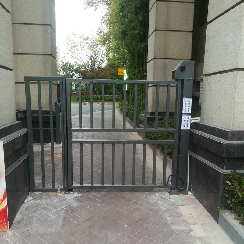 上海厂家 刷卡人行道栅栏门 小区广告门 智慧社区全高闸 门禁系统