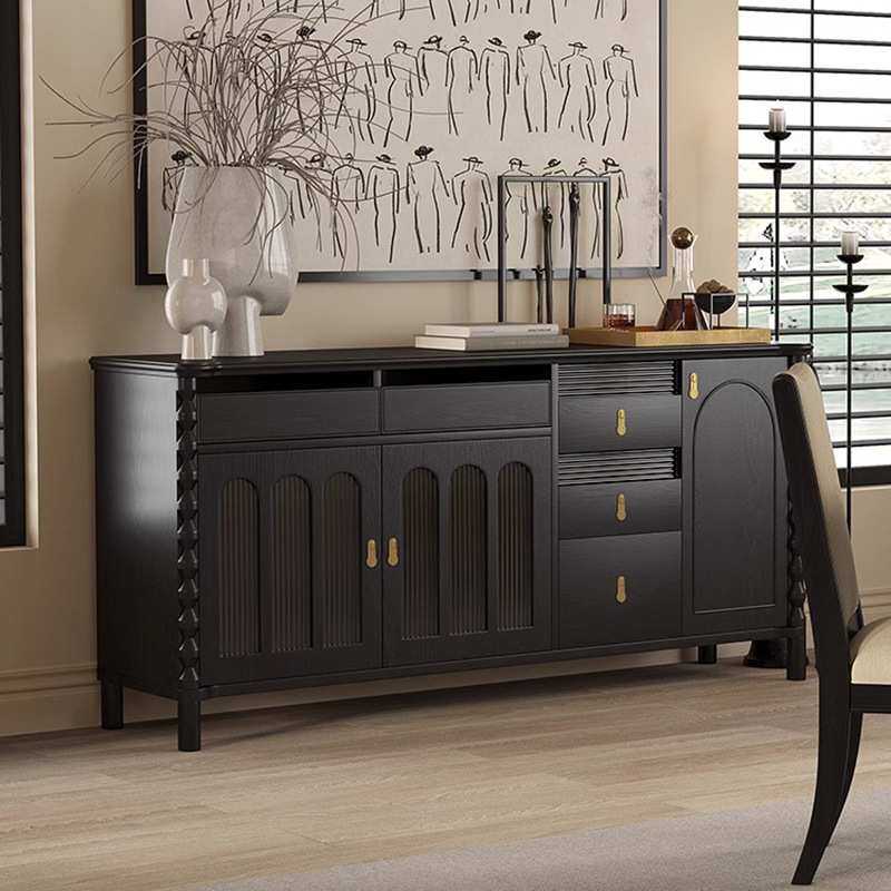 北美复古实木餐边柜法式中古客厅装饰柜靠墙储物收纳柜玄关柜,模玩/动漫/周边/娃圈三坑/桌游,模型制作工具/辅料耗材,淘宝优惠券,粉丝福利购,淘宝优惠卷