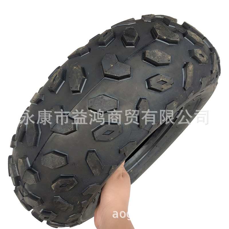 ATV沙滩车轮胎改装 大小四轮车配件前19*7-8寸钻石越野加厚真空胎