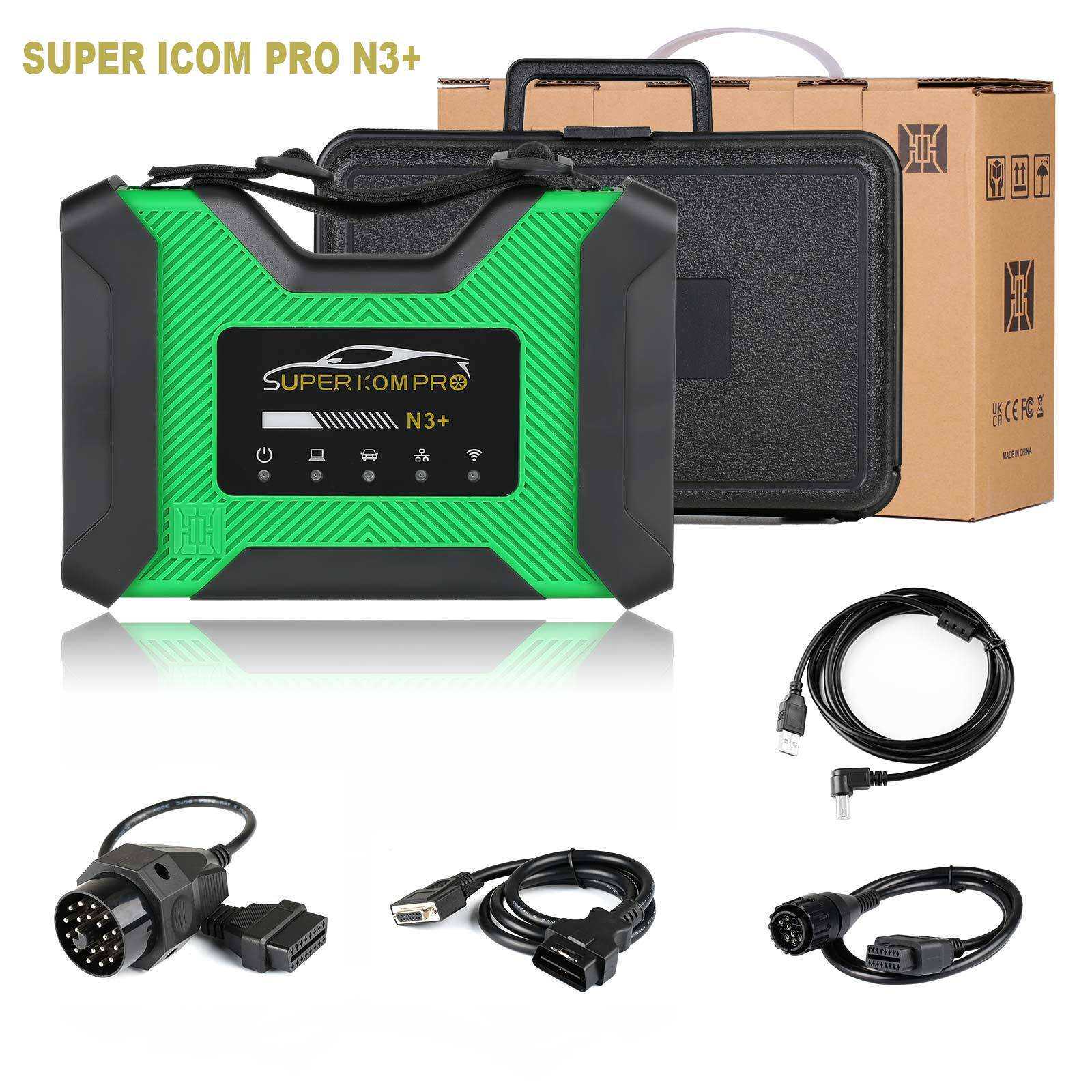 SUPER ICOM PRO N3+ BMW Full Configuration Plastic Box