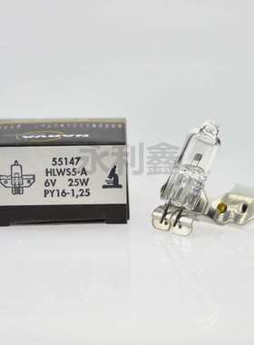 NARVA 55147 6V 25W 金属片灯泡,ZEISS显微镜米泡,HLWS5-A 6V25W