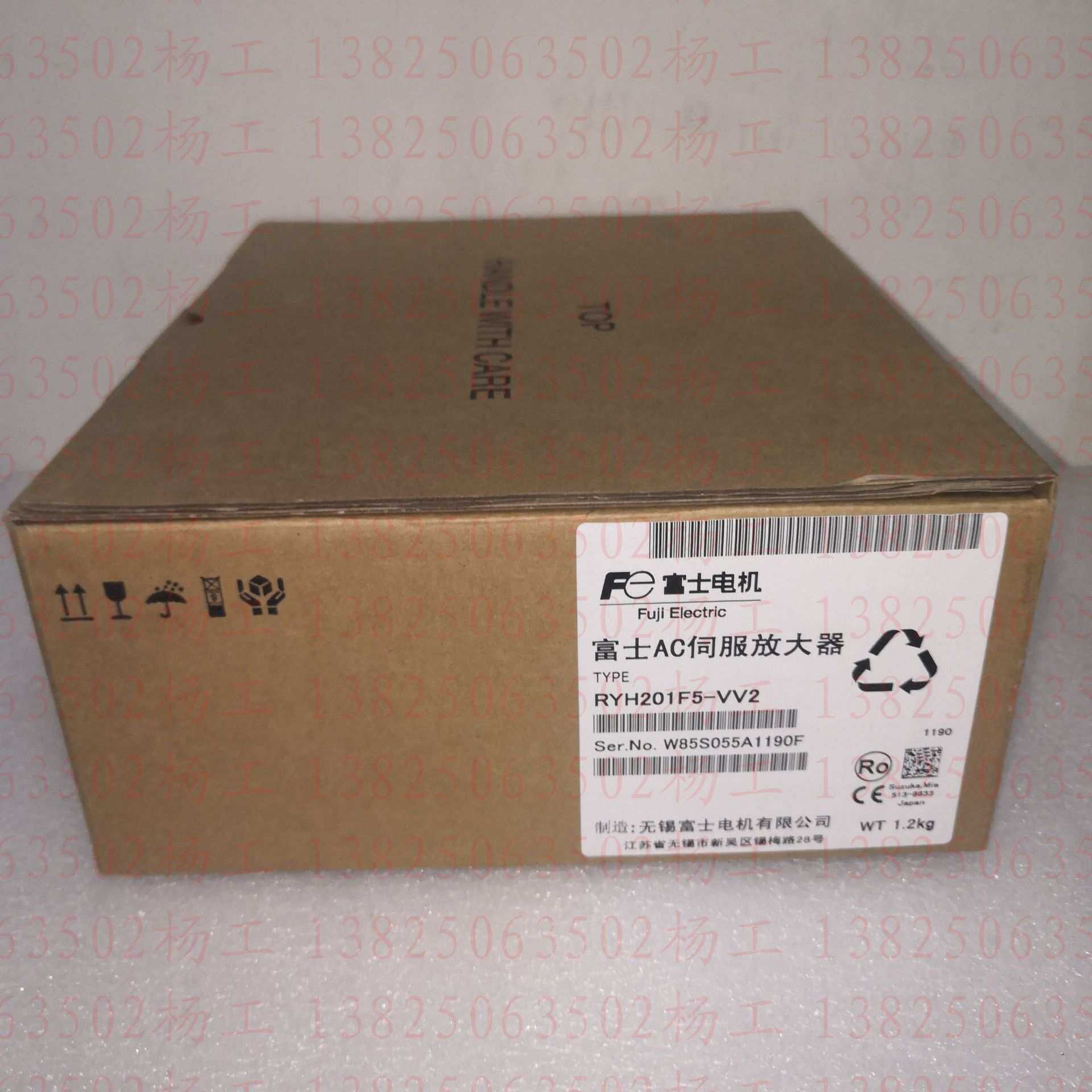 原装富士伺服套装RYH201F5-VV2+GYS101D5-RA2现货 量大价优
