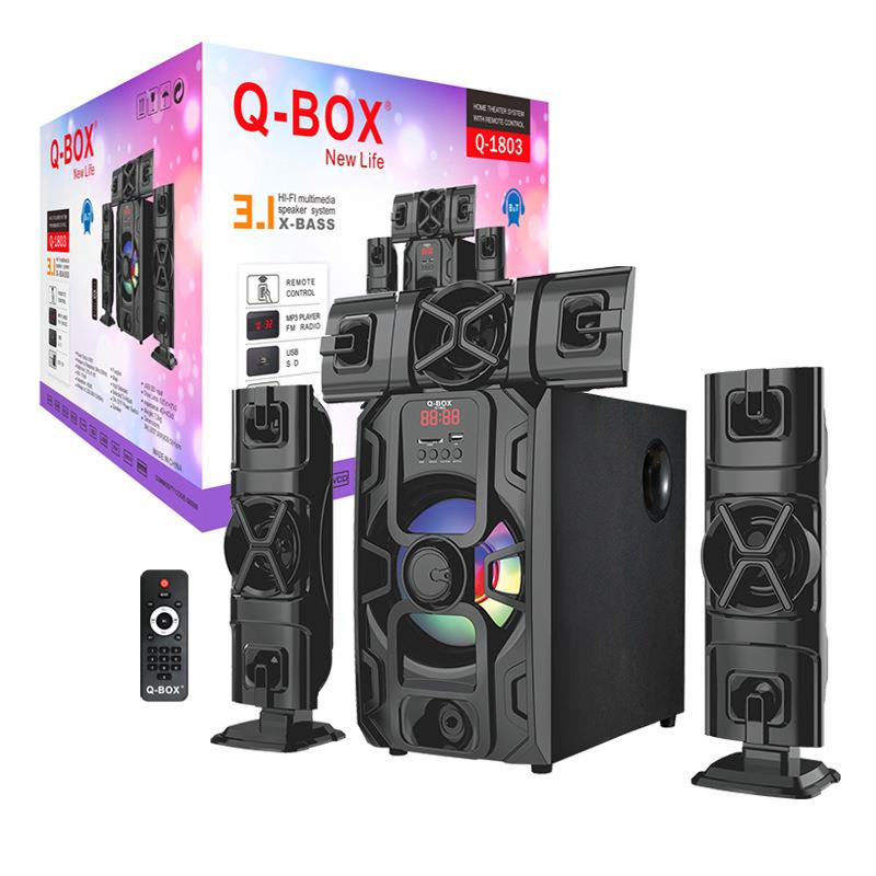 3.1低音炮家庭音响系统QBOX Q-1803非洲外贸出口SKD