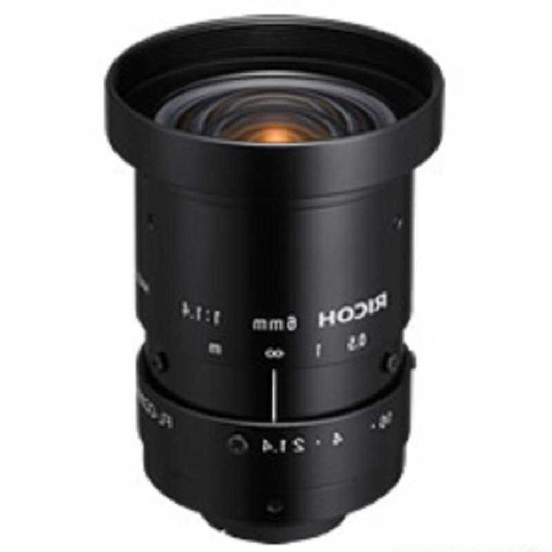 理光Ricoh  FL-HC0614-2M  200万像素CCD镜头  6mm定焦FA镜头