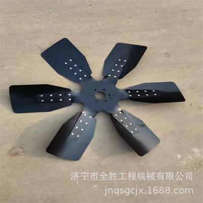 S6D140E发动机风扇叶600-635-7850挖掘机发动机水箱风扇叶