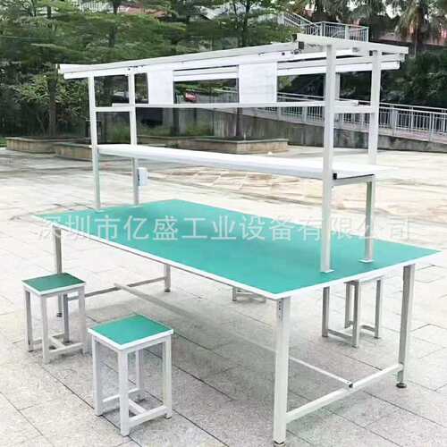 佛山厂家供应防静电方管耐磨操作台平面电子组装台双面检验维修台