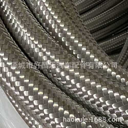 AN6AN8AN10AN12机油散热器变速箱高压汽油不锈钢编织油管高性能