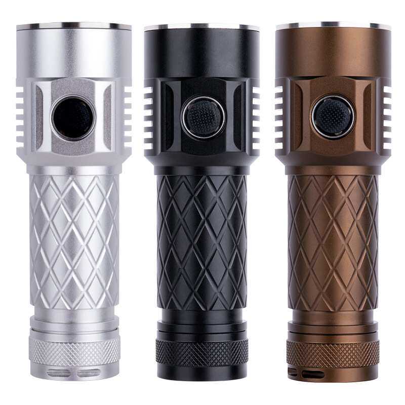 HK4S手电筒4颗SST40强光7000流明户外探洞露营登山装备应急手电