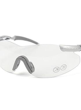 代尔塔 101109 防尘骑行运动透明防雾防冲击防刮擦防护眼镜